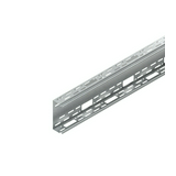 Vezetékcsatorna ipari acél 150mm x 60mm x 2000mm szalaghorganyzott halogénmentes LI 60.150 Niedax