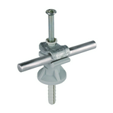 Vezetőtartó DEHNfix St/Zn Rd6-10-hez 30mm csavarbilincs LH DFI DQ 6.10 STTZN H30 GR DEHN