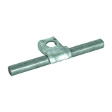 Vezetőtartó egycsavaros DEHNQUICK St/tZn Rd 6-10 mm-hez  UEL DQ 6.10 B8.5 STTZN DEHN