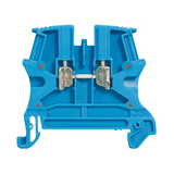 Átmenő sorkapocs TS35 1-szint 41A 0.25-6mm2/érvéghüvely kék csavaros csavaros Viking3 LEGRAND