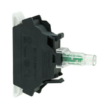 Világító blokk LED 230-240V/AC fehér-fényű előlapra rugószorításos Harmony XB4/XB5 Schneider