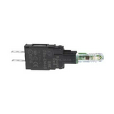 Világító blokk LED 230-240V/AC piros-fényű előlapra csúszósarus Harmony XB6 Schneider