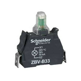 Világító blokk LED 24V/AC 24V/DC fehér-fényű előlapra Harmony XB4/XB5 Schneider