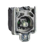Világító nyomó blokk 1z 1ny 3A/AC-15/240V LED 230-240V/AC fehér-fényű Harmony XB4 Schneider