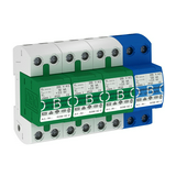 Villámáram-levezető 125kA-imp(10/350) 125kA 230V/AC 2kV 8M MC 50-B 3+1 OBO-BETTERMANN