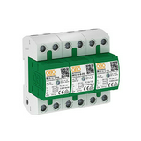 Villámáram-levezető 150kA-imp(10/350) 50kA 230V/AC 1.3kV 2M MCD 50-B 3-OS OBO-BETTERMANN