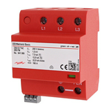 Villámáram-levezető kombi DEHNshield 3P T1+T2 TNC 230V/AC 4M DEH TNC Basic FM DEHN