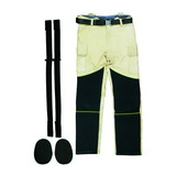 Védőnadrág nadrágtartóval és térdvédővel villamos ív hatásai ellen bevizsgált  APT 54 DEHN