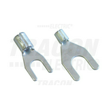 Villás saru 1,5mm2 3M/csavar villás-alakú réz ónozott TRACON