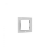 Wall Switch keret Wall Switch kapcsolóhoz 1-es vízszintes üveg fehér kezeletlen WF1-W Shelly