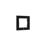 Wall Switch keret Wall Switch kapcsolóhoz 1-es vízszintes üveg fekete kezeletlen WF1-B Shelly