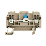 Mérő-bontó sorkapocs 32A 500V csavaros bézs 0.5-4mm2/sokerű WTL 4 Weidmüller