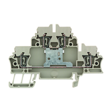 Átmenő sorkapocs TS35 2-szint 2-poz 0.5-2.5mm2/érvéghüvely 20A bézs ZDK 2.5V Weidmüller