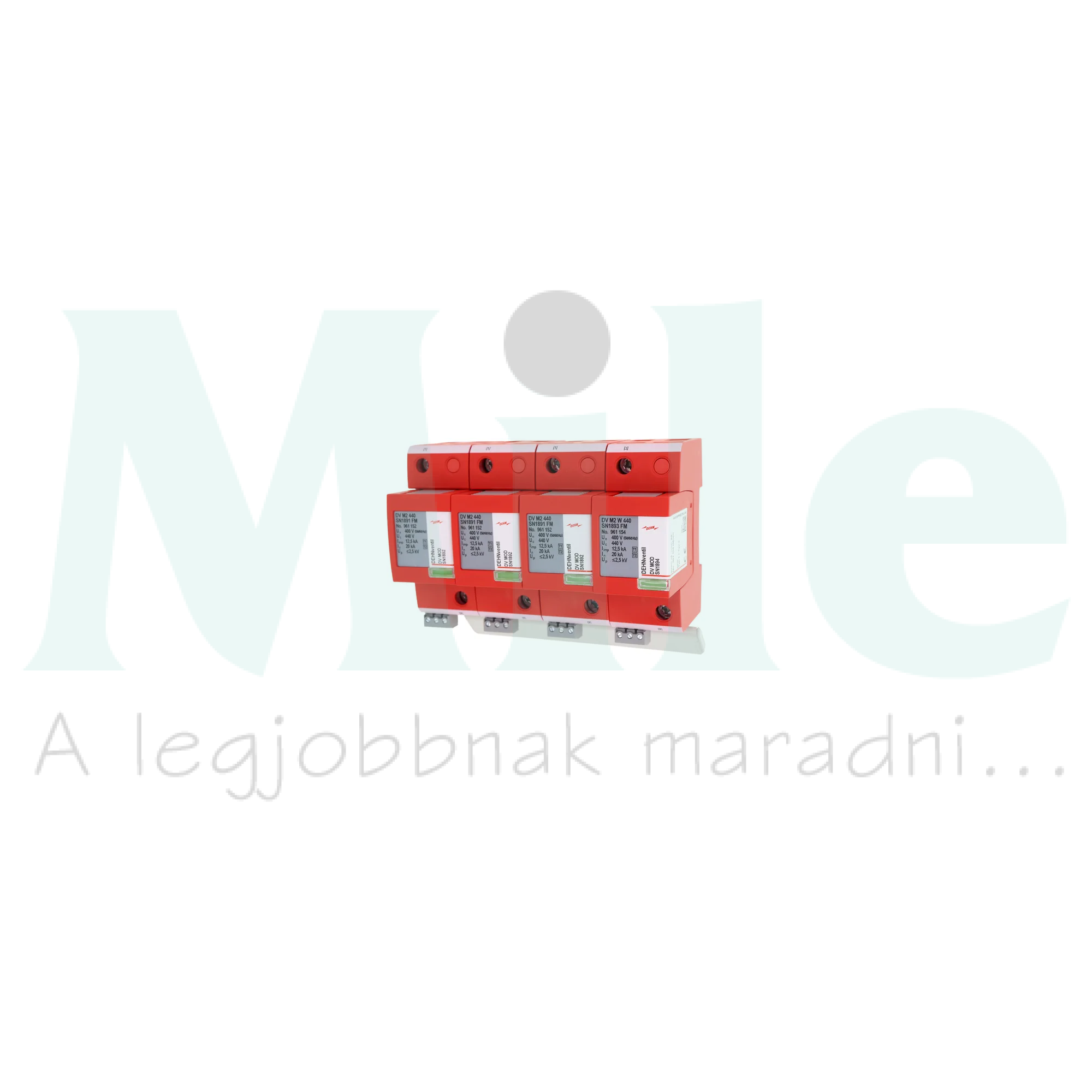 Villámáram-levezető kombi DEHNventil DV M2 880 FM DEHN