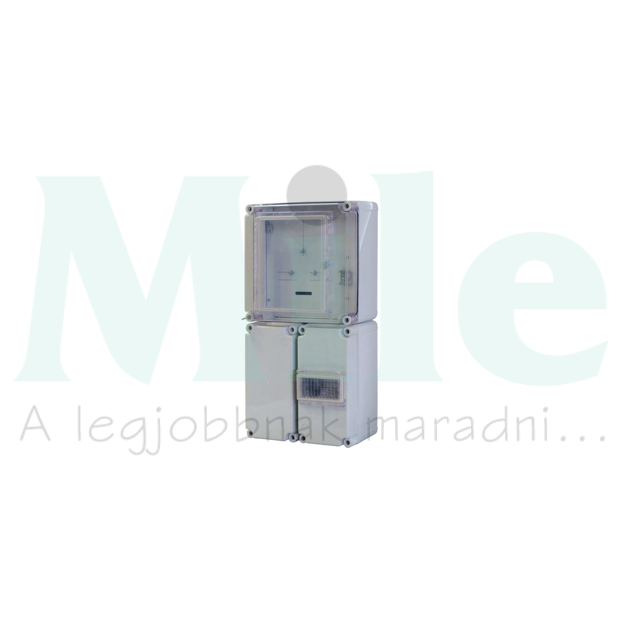 1F mérőszekrény EON EM-ablak k.zár kism. kábelfog. alsó maszk PVT EON 3030 FO 1x6 ÁK Csatári Pla