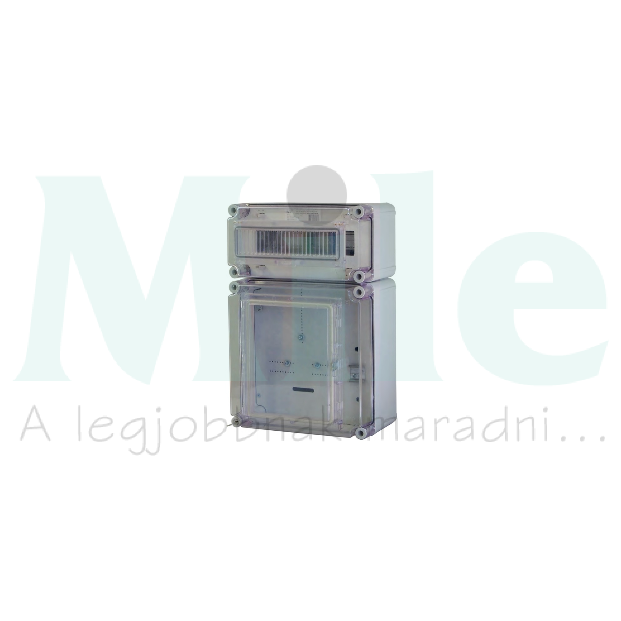 1F mérőszekrény EON EM-ablak kulcsos zár kism. alsó maszk PVT EON 3030 ÁK 12 - F Csatári Plast