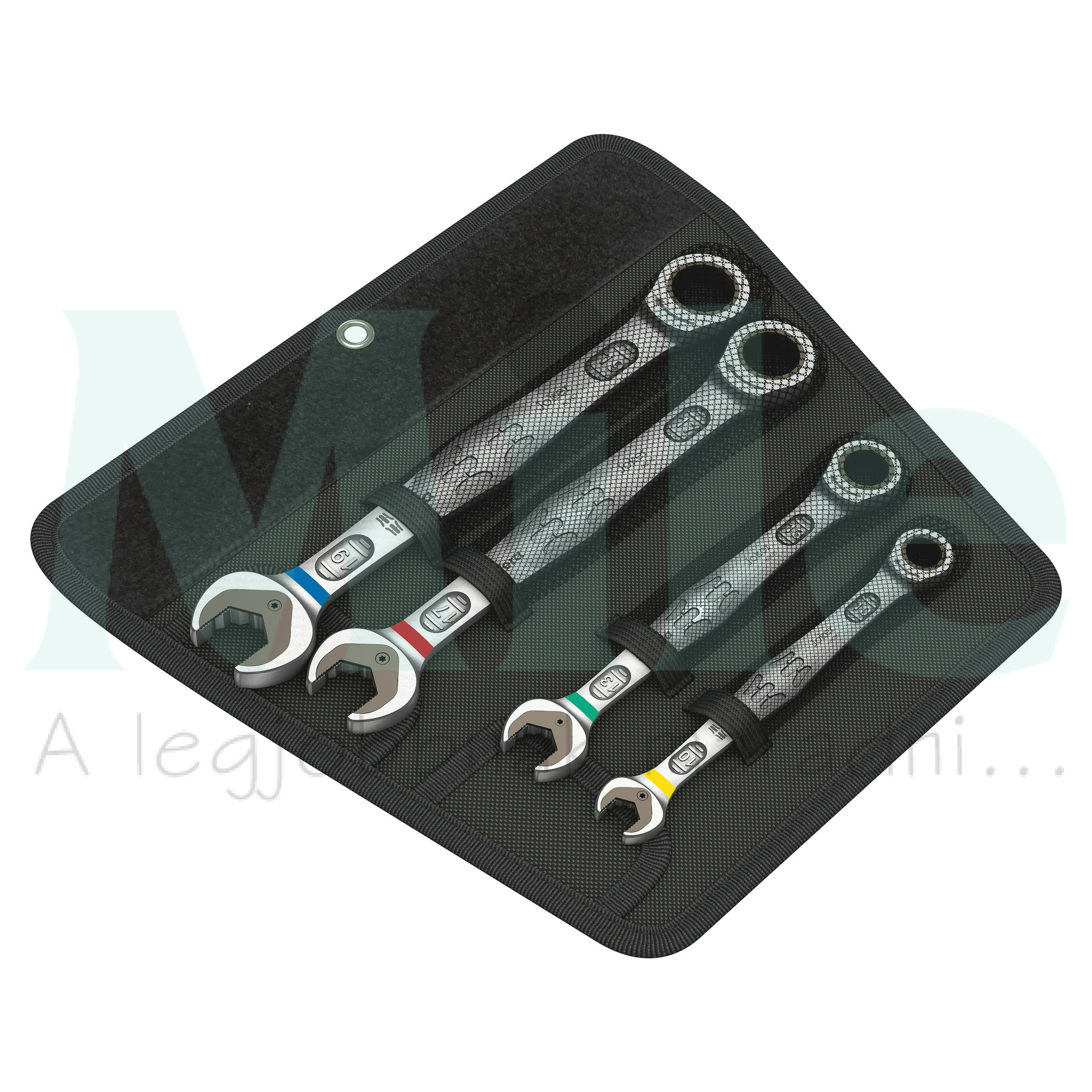 Csillag-villáskulcs készlet 10/13/17/19mm racsnis 4-darabos csomag 6000 Joker 4 Set 1 WERA