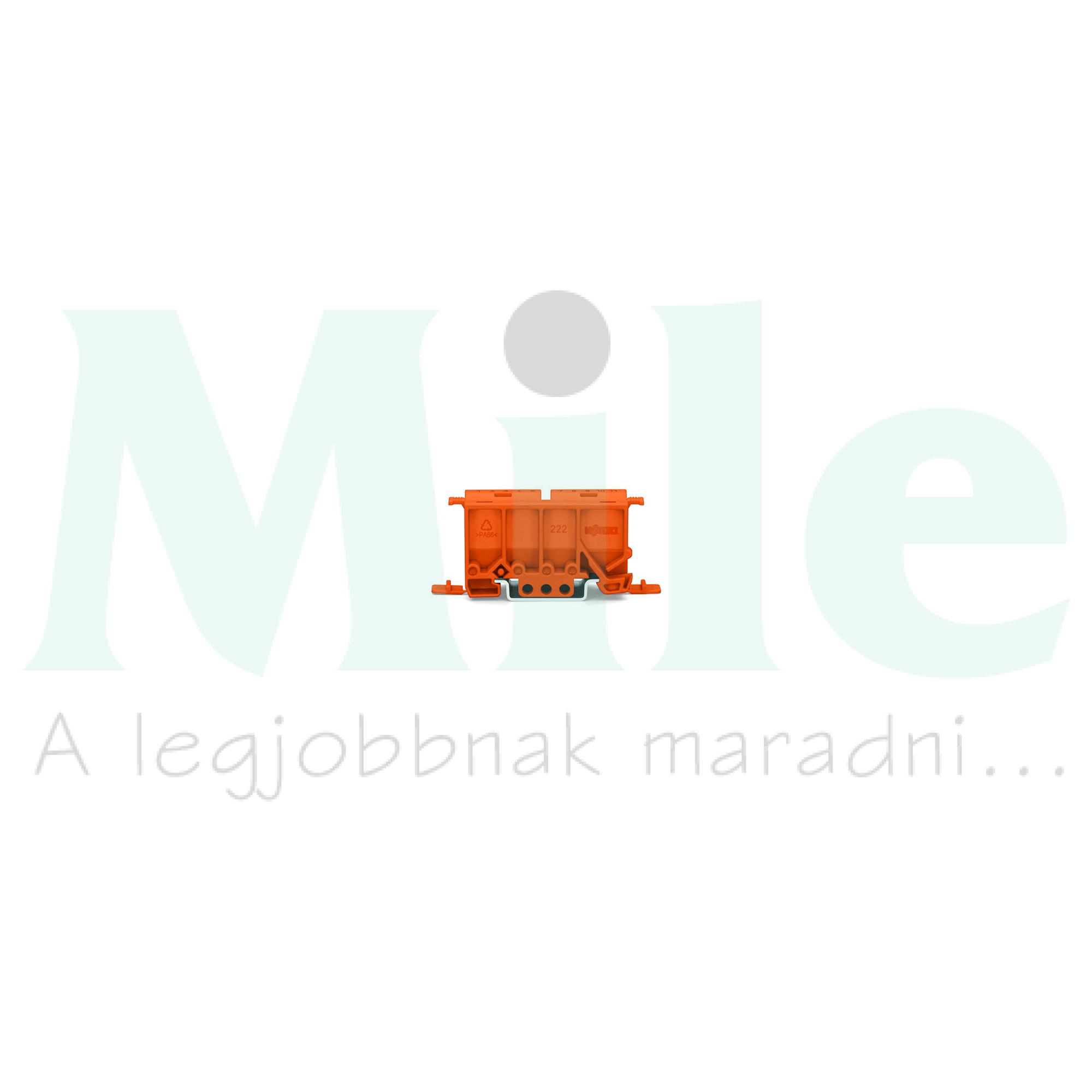 Adapter vezetékösszekötőhöz narancs WAGO