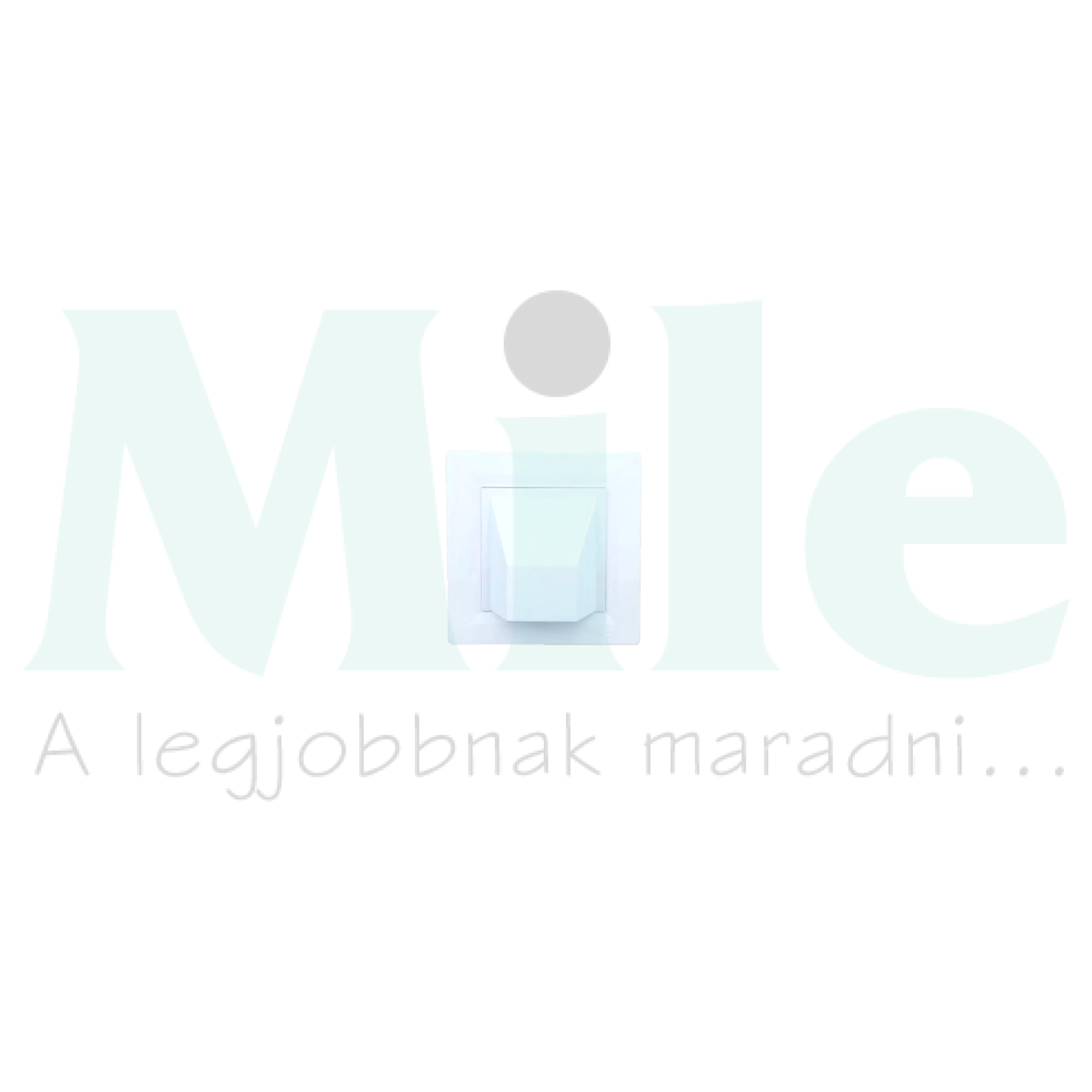 Asfora kábelkivezető fehér Schneider