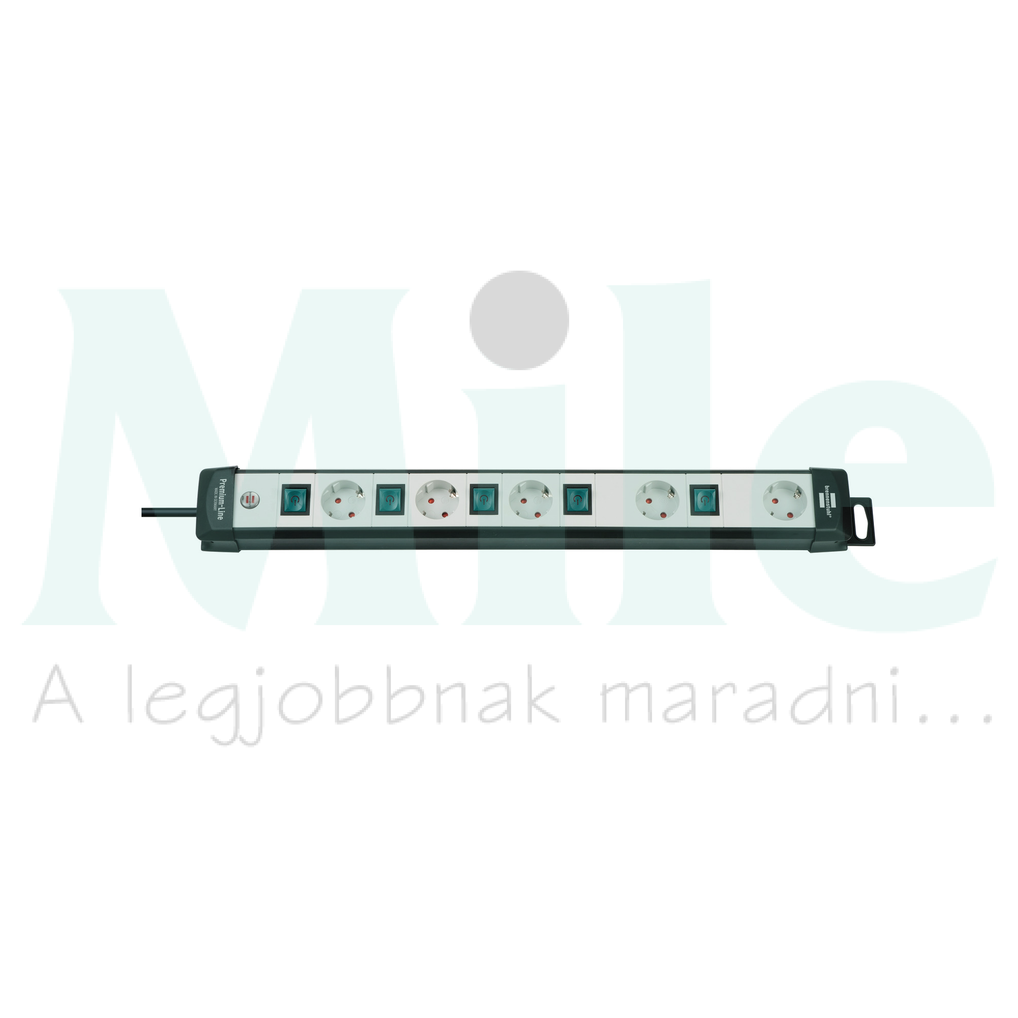Asztali elosztósor gyerekvédős egyenként kapcsolható 1.5mm2 3m 5x2P+E/230V Premium-Line LECTRA