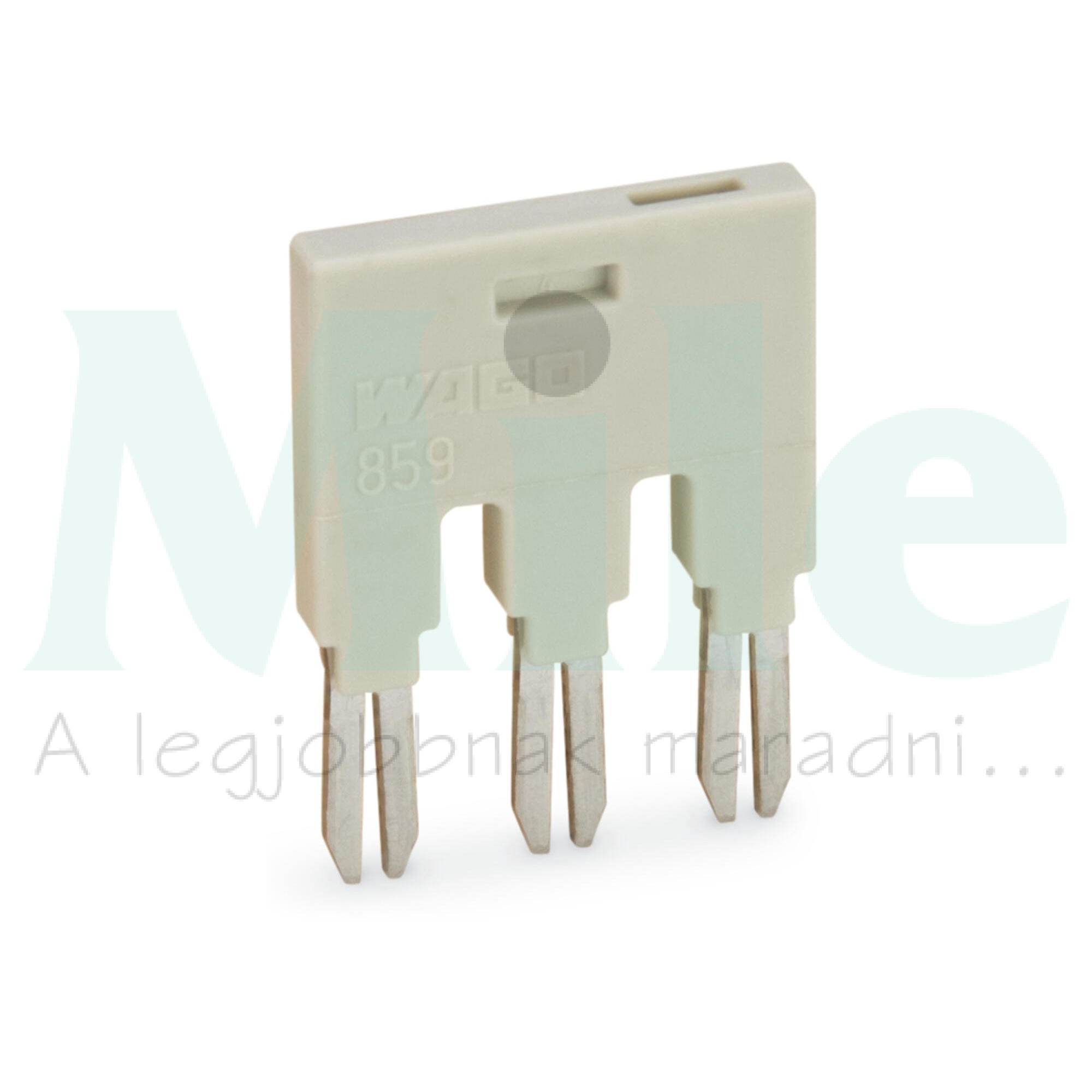 Átkötőhíd 3P világosszürke kapocshíd WAGO