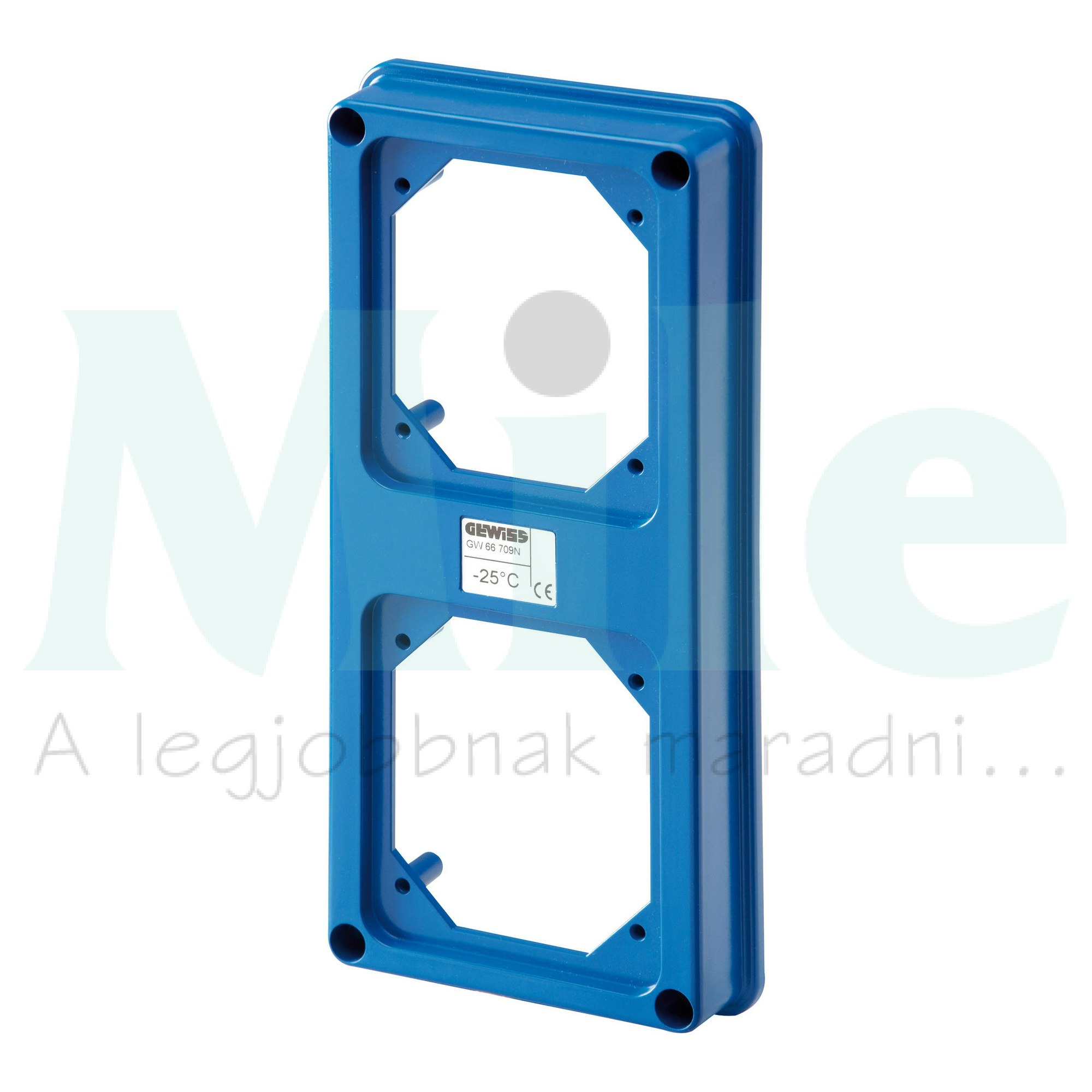 Beépítőkeret 2-es SBF CEE 32A-hez IP67 CEE 32A-hoz SBF GEWISS