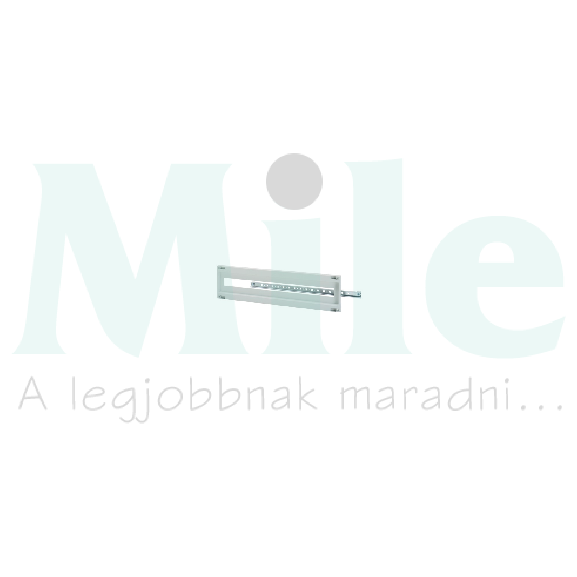 Beépítőkészlet 1-kalapsín 10-modul/sín 150mm 300mm x Orion Plus Hager