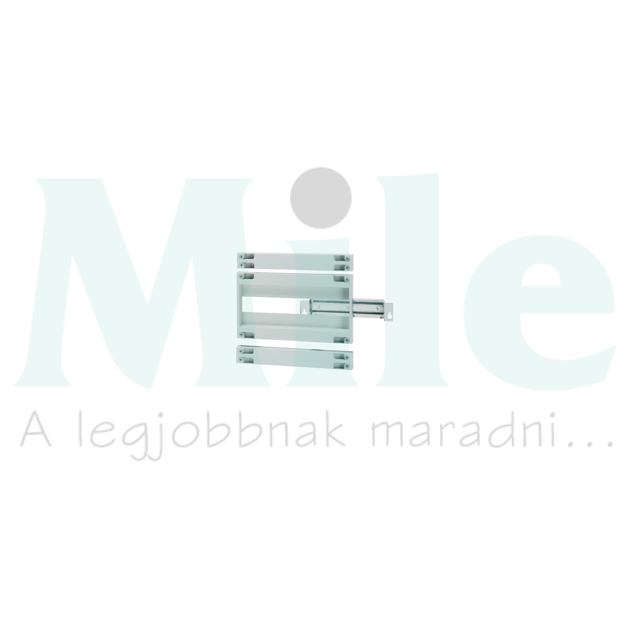 Beépítőkészlet 1-kalapsín 300mm 400mm x Orion Plus Hager