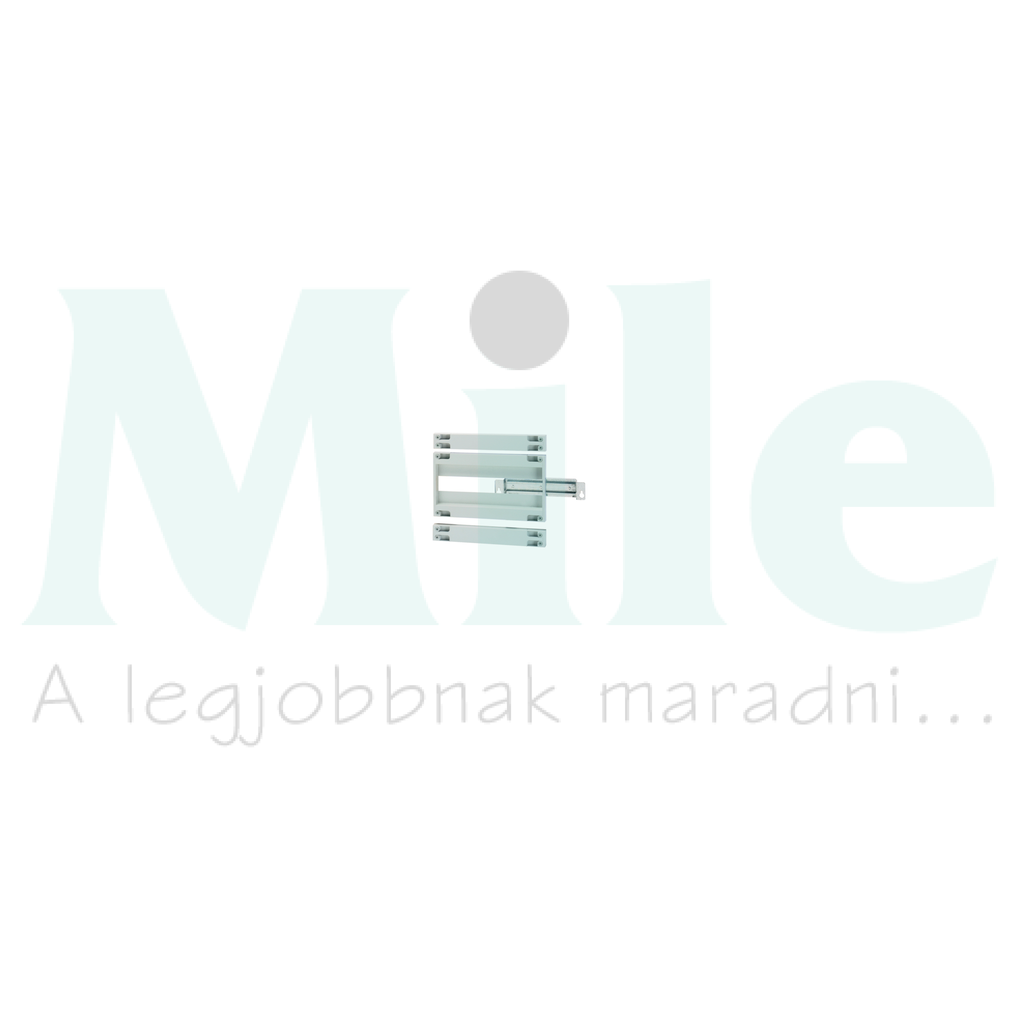 Beépítőkészlet 1-kalapsín 300mm 600mm x Orion Plus Hager