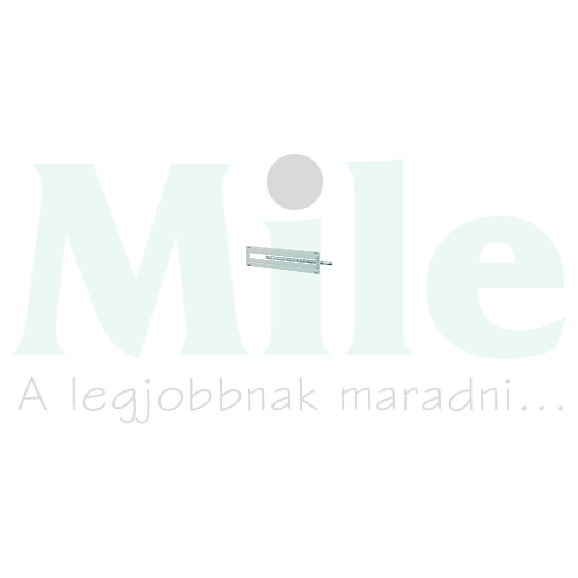 Beépítőkészlet 1-kalapsín 37-modul/sín 200mm 800mm x Orion Plus Hager