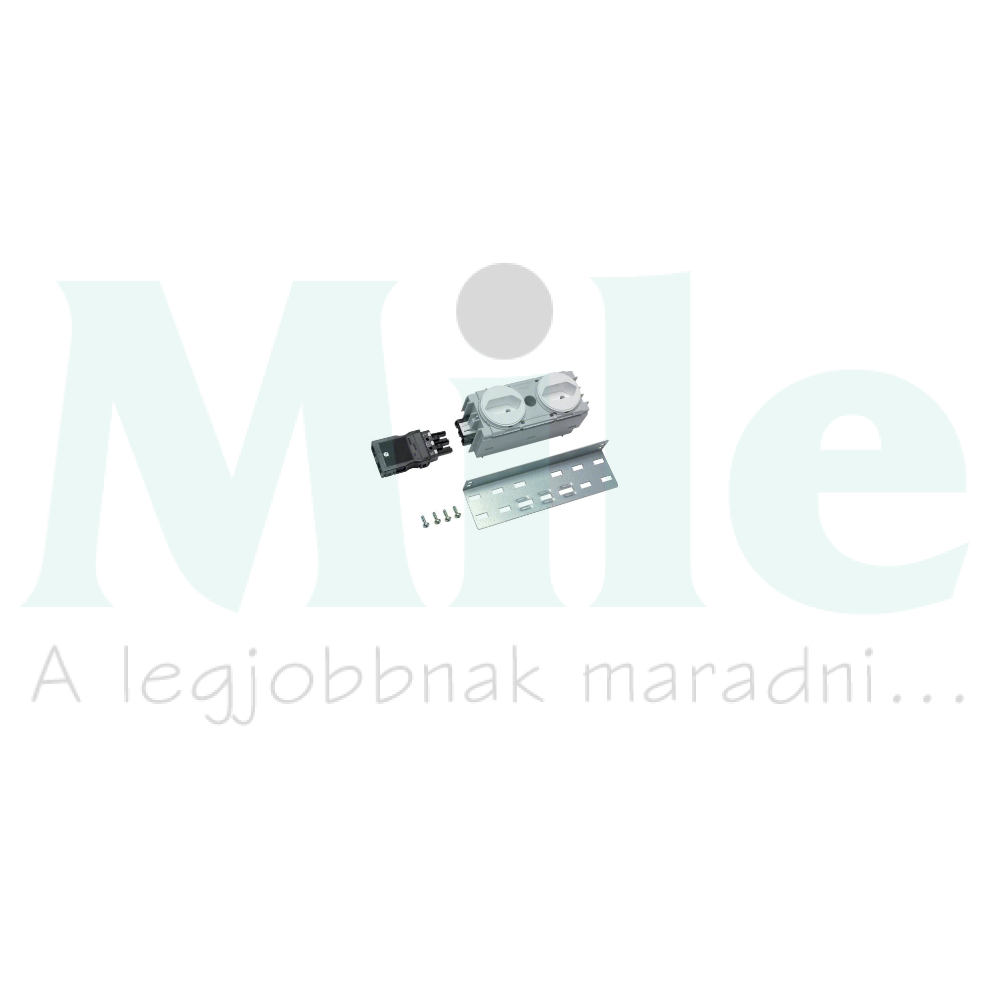 Beépítőkészlet 2x2P+F dugaljhoz Volta Hager