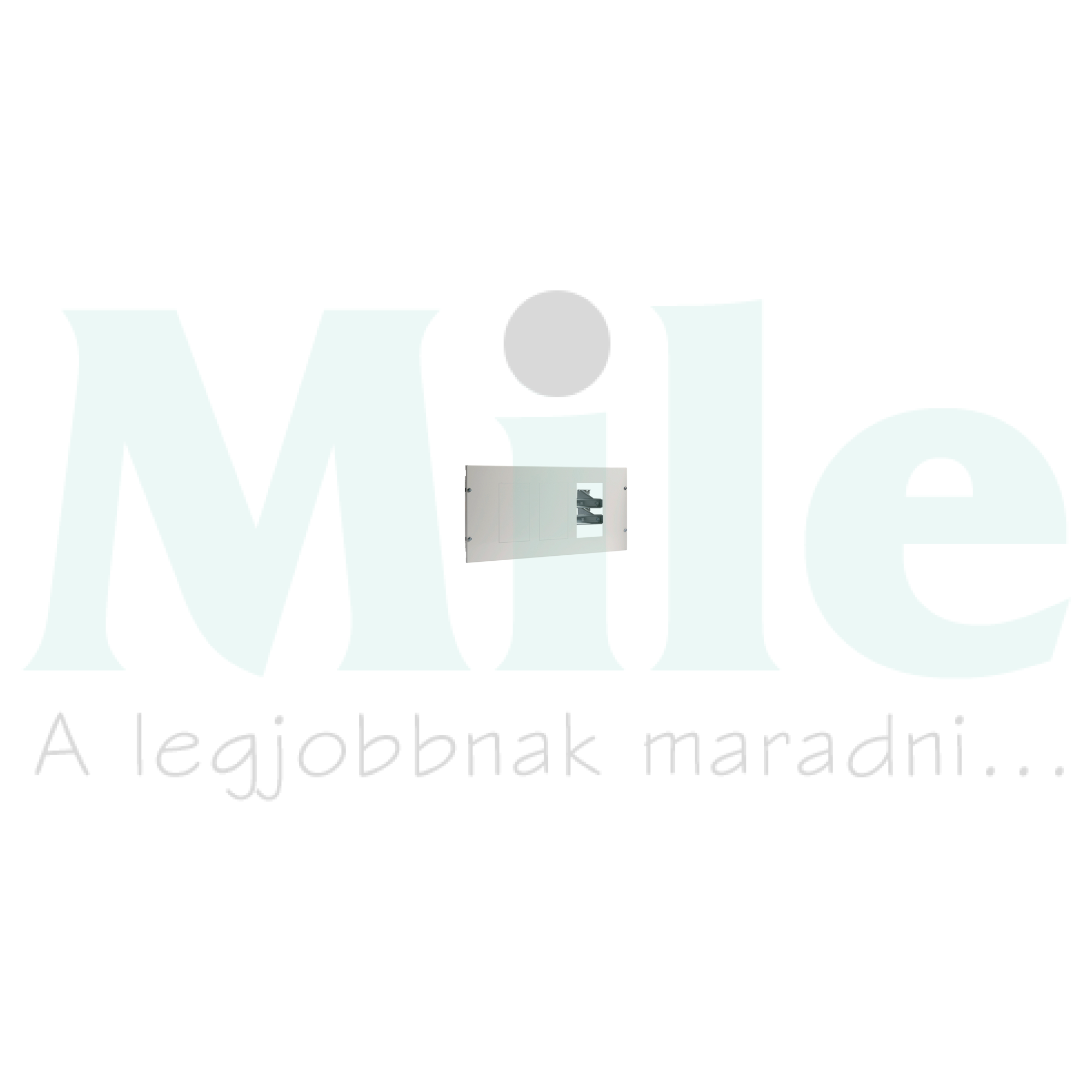 Beépítőkészlet 3x LT052 bizt. szakaszolóhoz 300mm 600mm x 200mm Quadro Hager