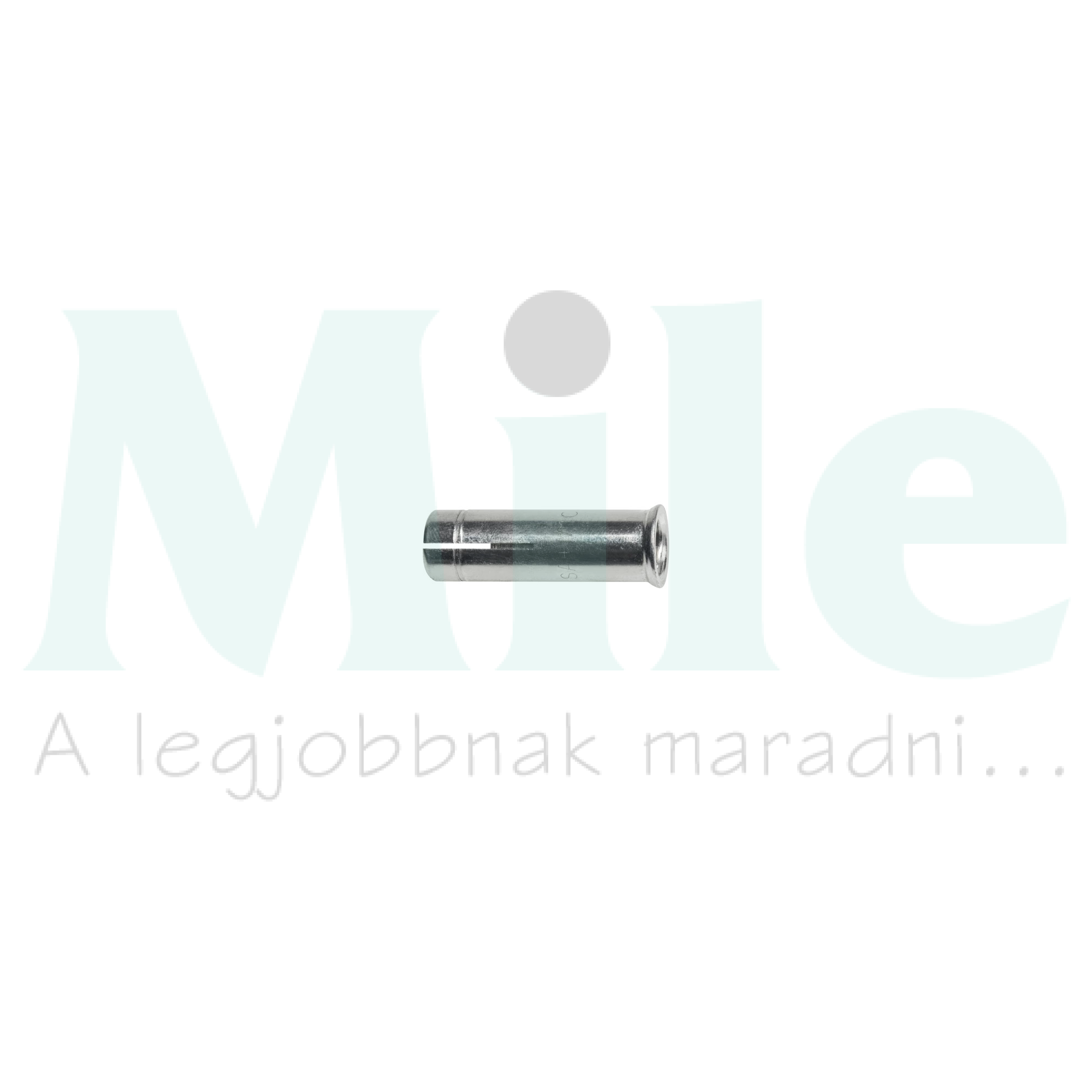 Beütős dübel galléros M 6 25mm-tengelyhossz galván/elektrolit horganyzott acél APK CELO