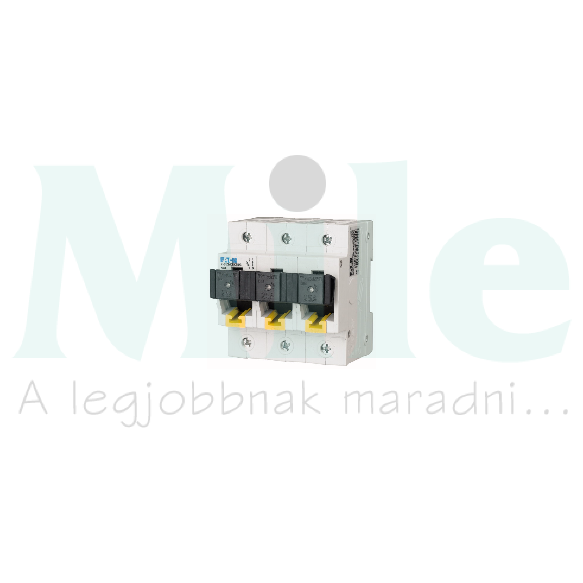 Biztosítós szakaszolókapcsoló 3-pólus D02 25A 400V Z-SLS/CEK25/3 EATON