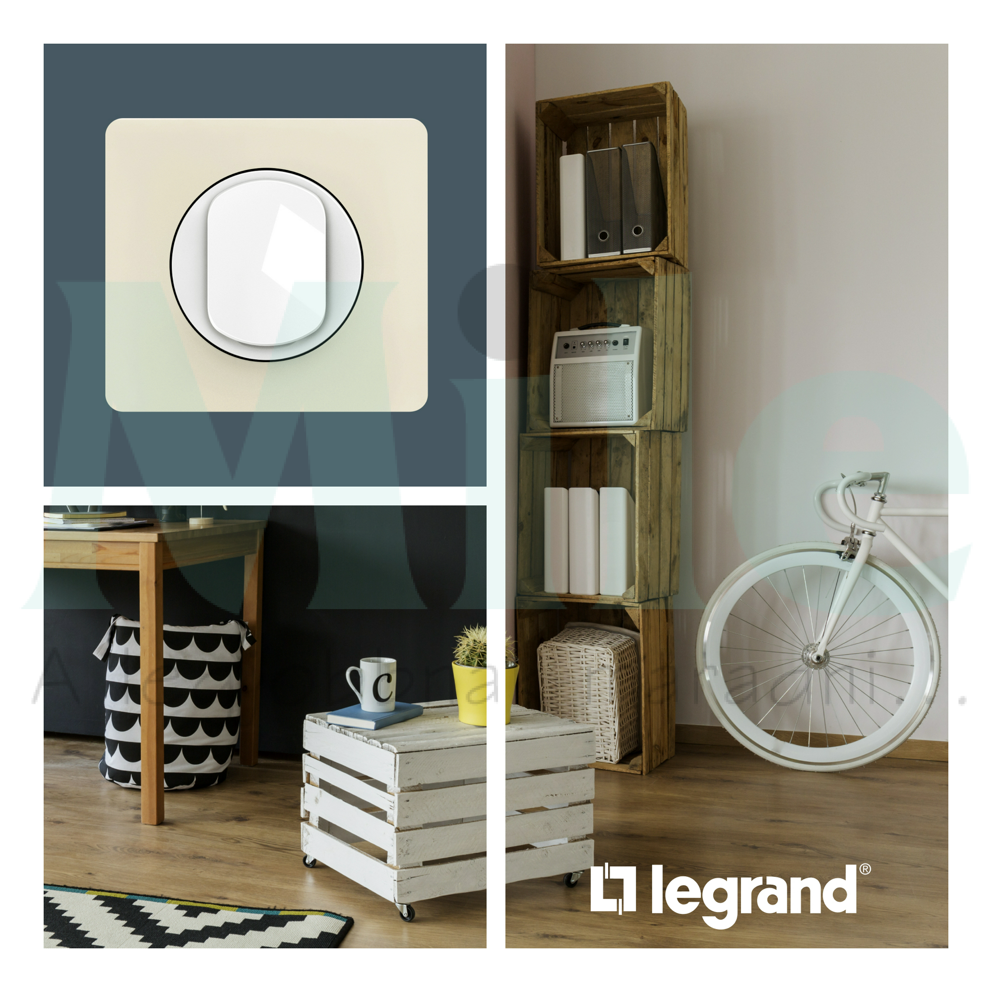 Céliane 1-es keret, mandulafehér