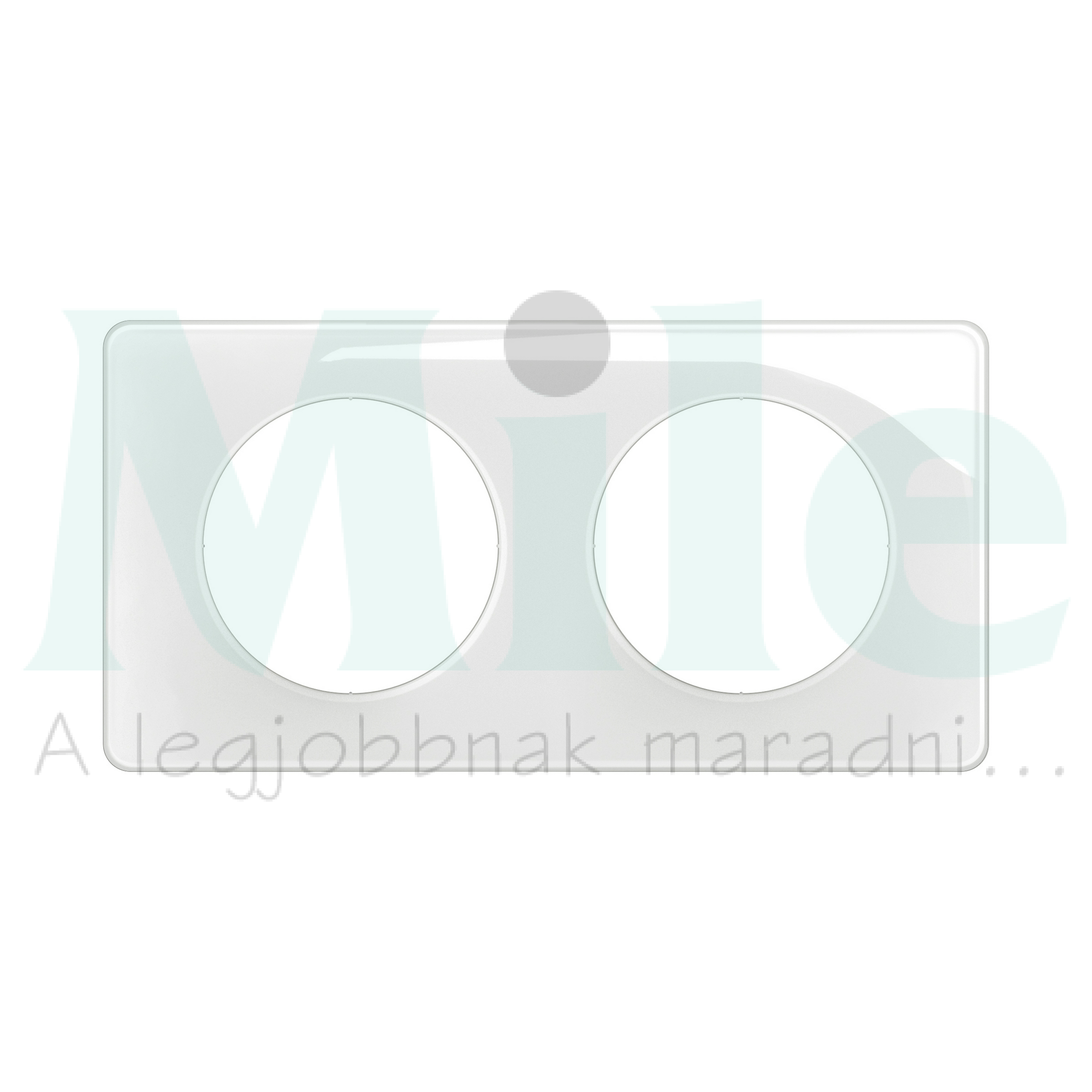 Céliane 2-es keret, kristály fehér