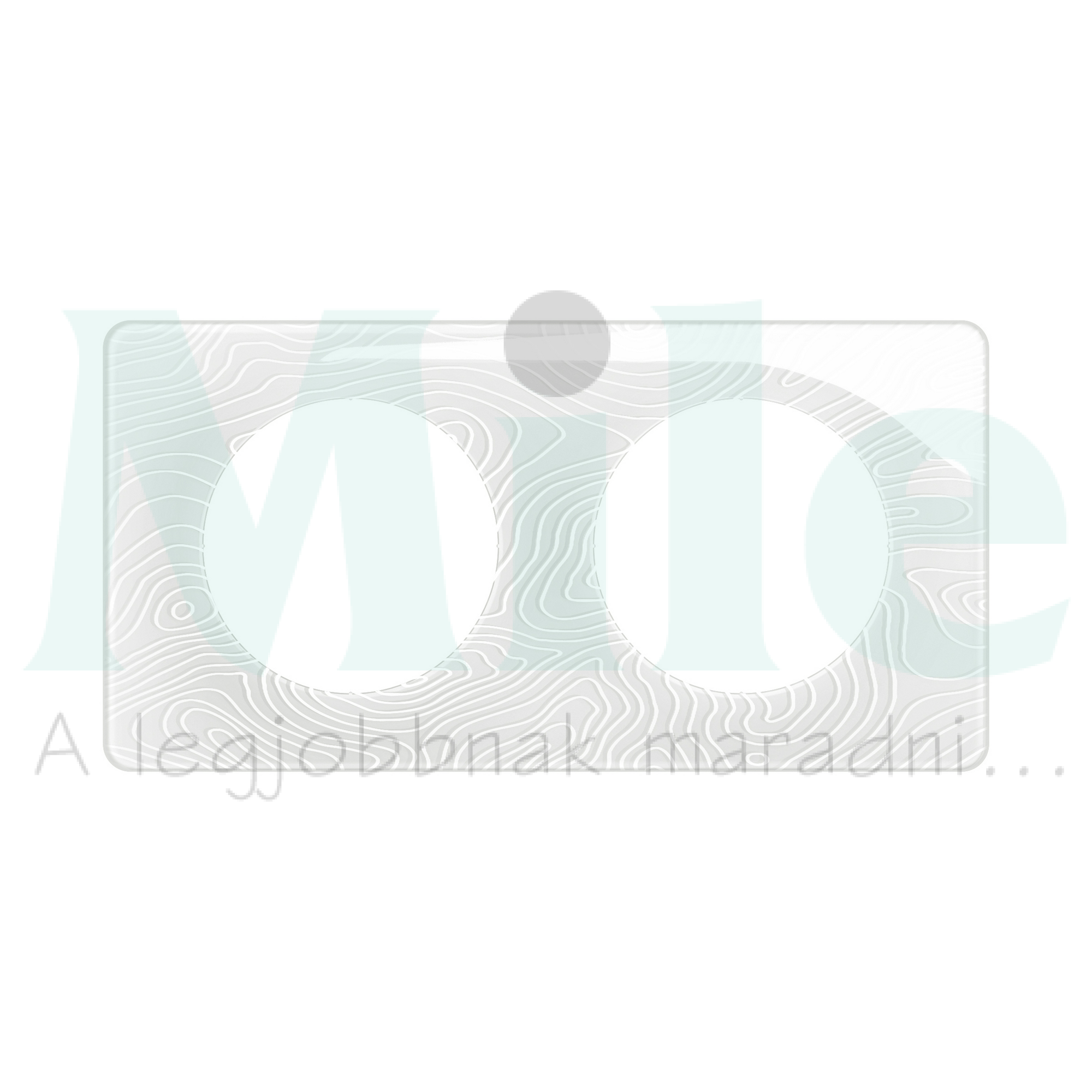 Céliane 2-es keret, strukturált fehér