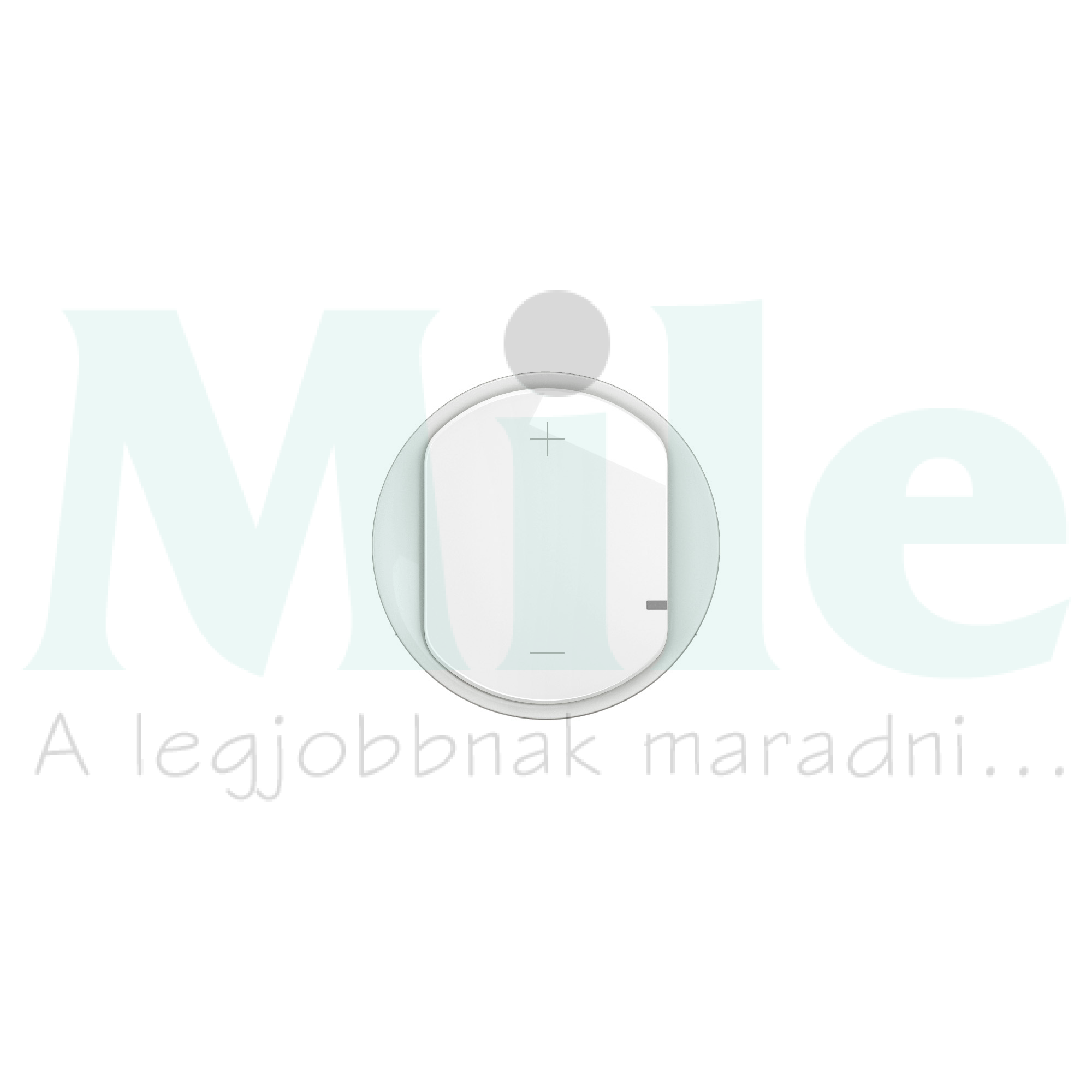 Céliane 2 vezetékes N101 nyomógombos fényerőszabályzó LED 125W burkolat, fehér