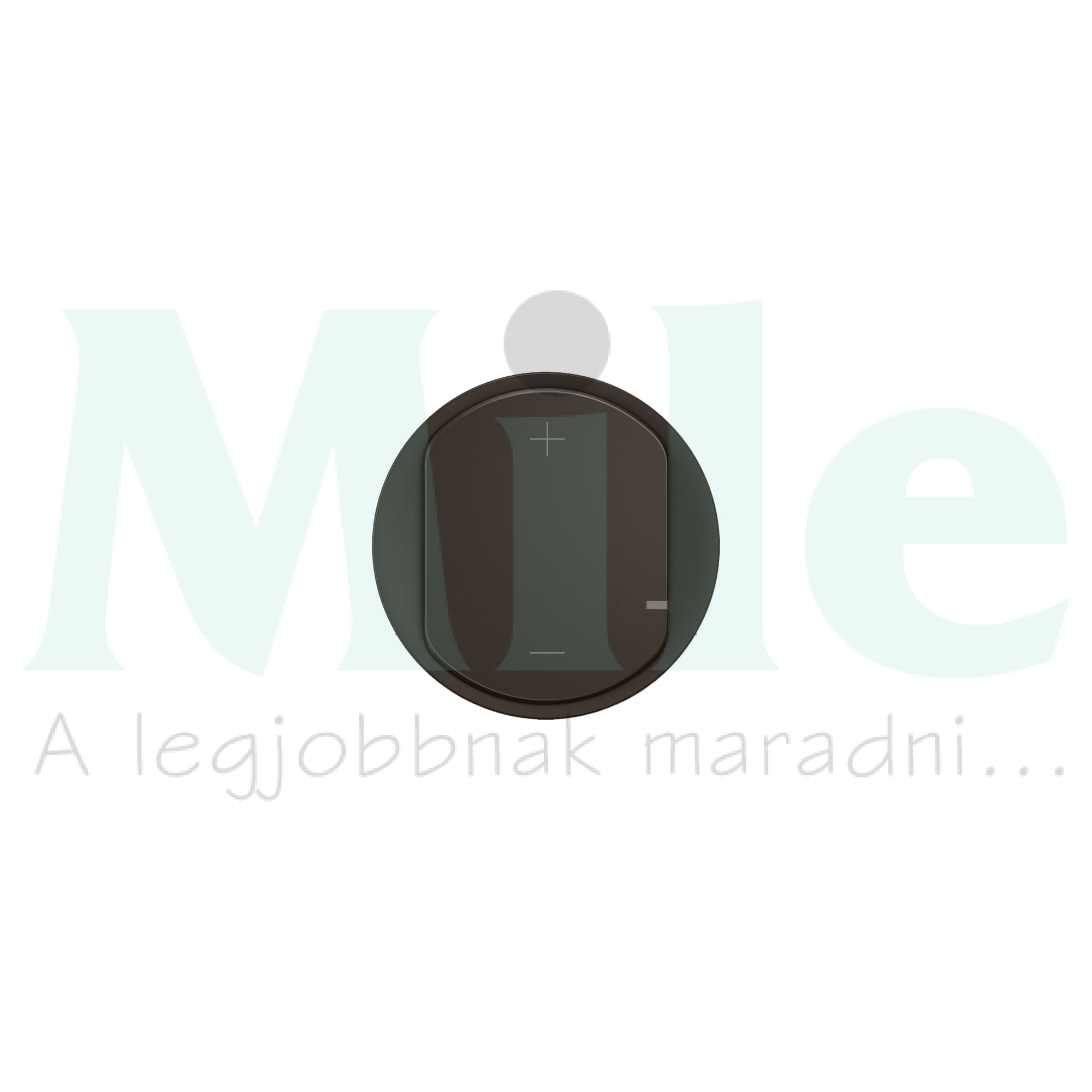 Céliane 2 vezetékes N101 nyomógombos fényerőszabályzó LED 125W burkolat, fekete