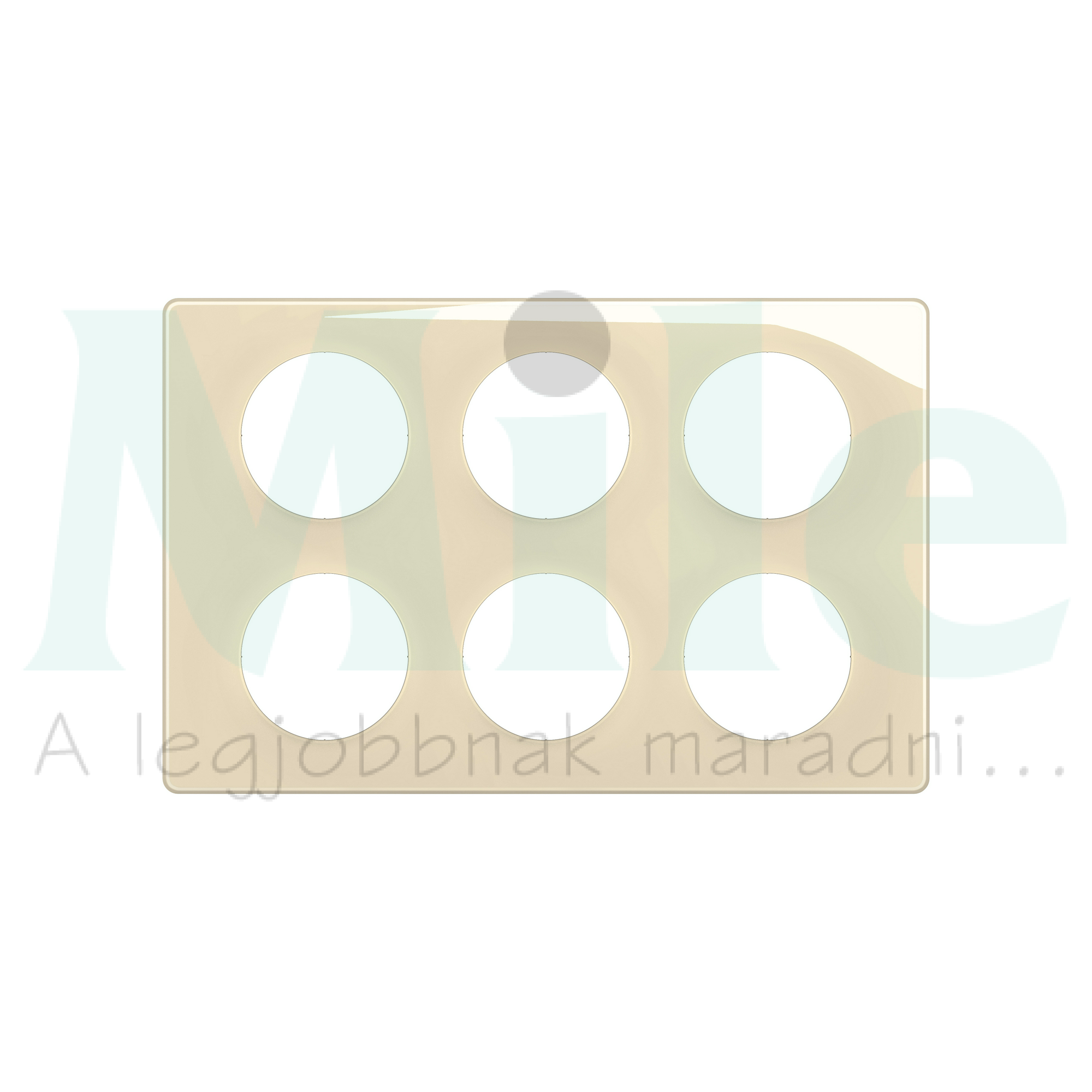 Céliane 2x3-as keret, elefántcsont