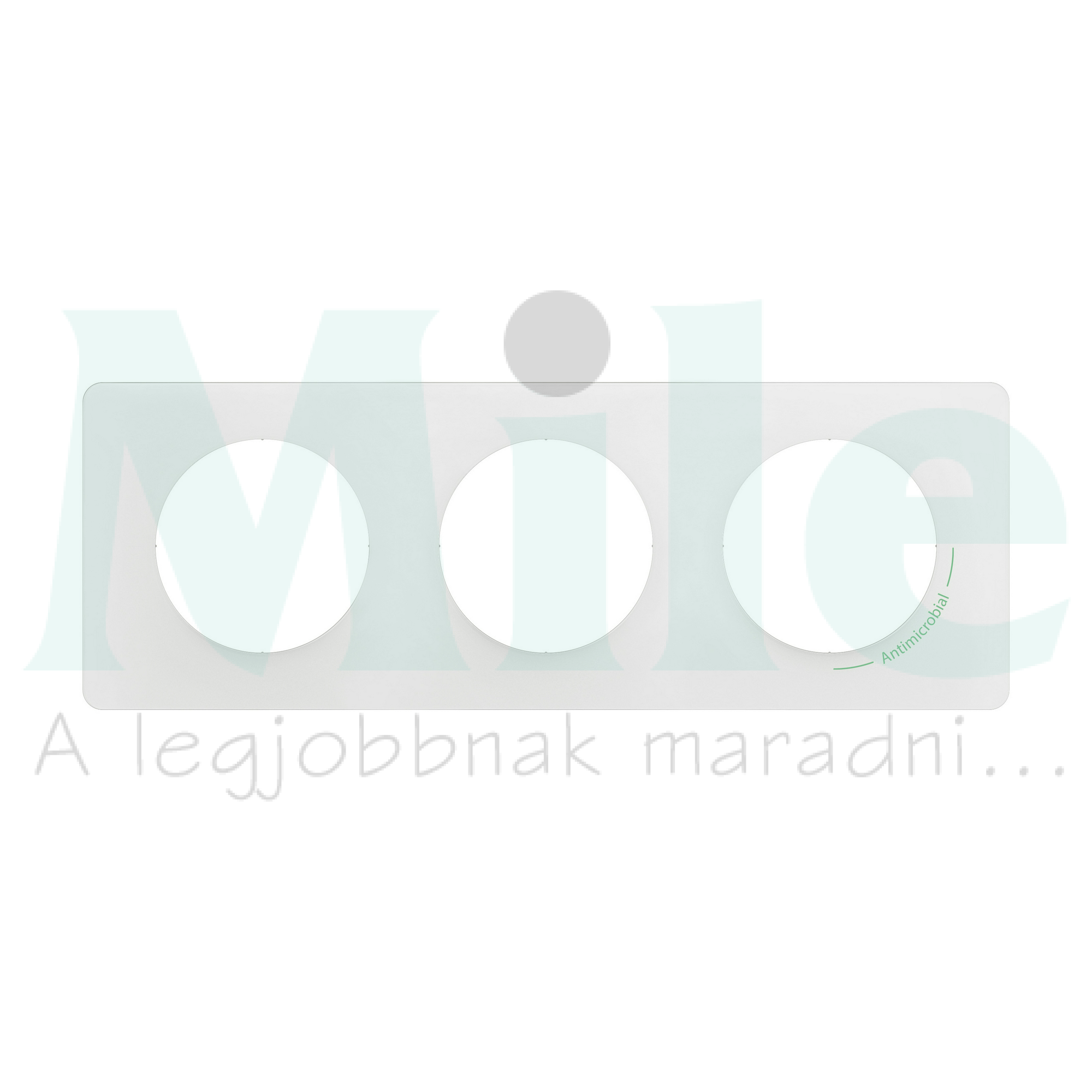 Céliane 3-as keret, antimikrobiális, fehér