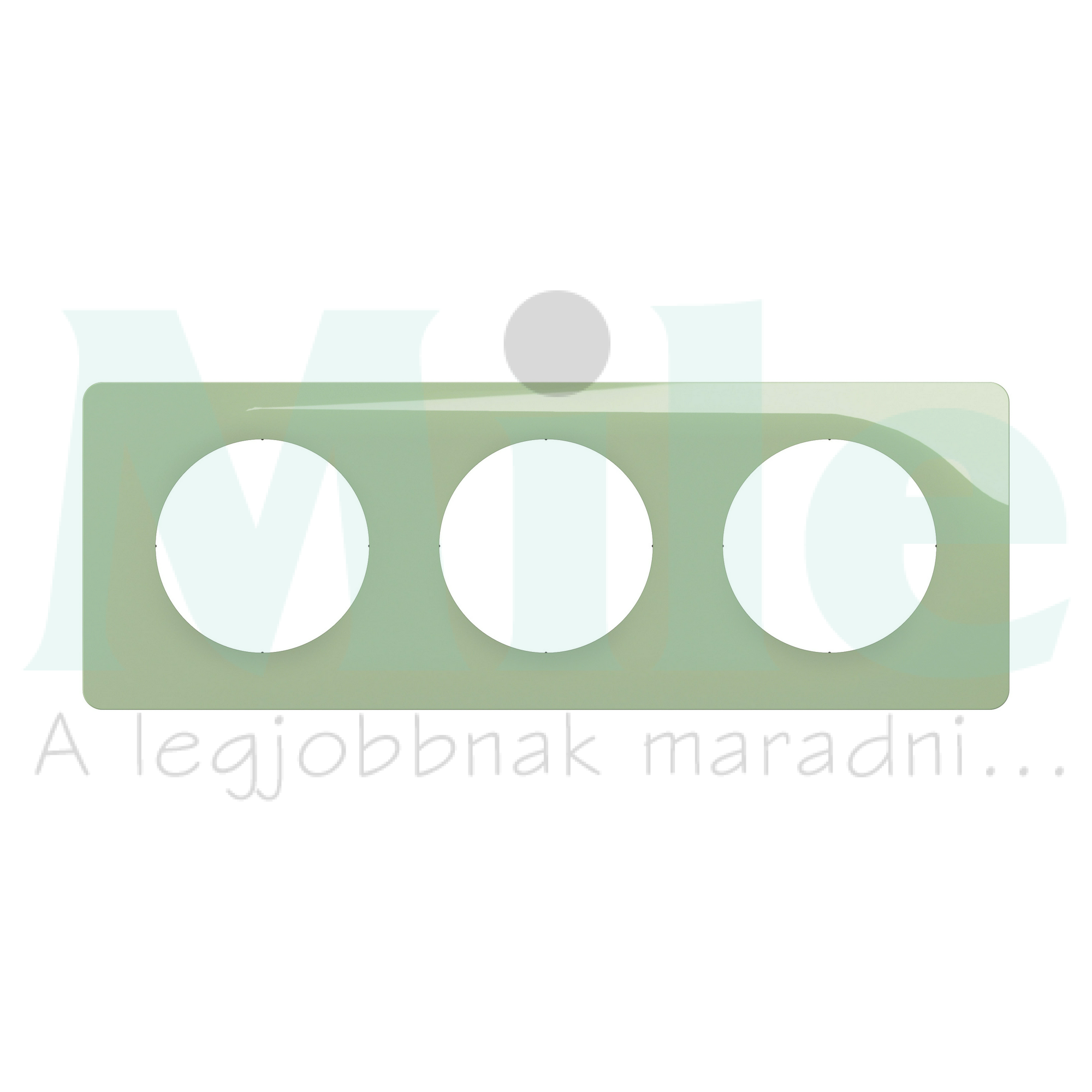 Céliane 3-as keret, szeladon zöld