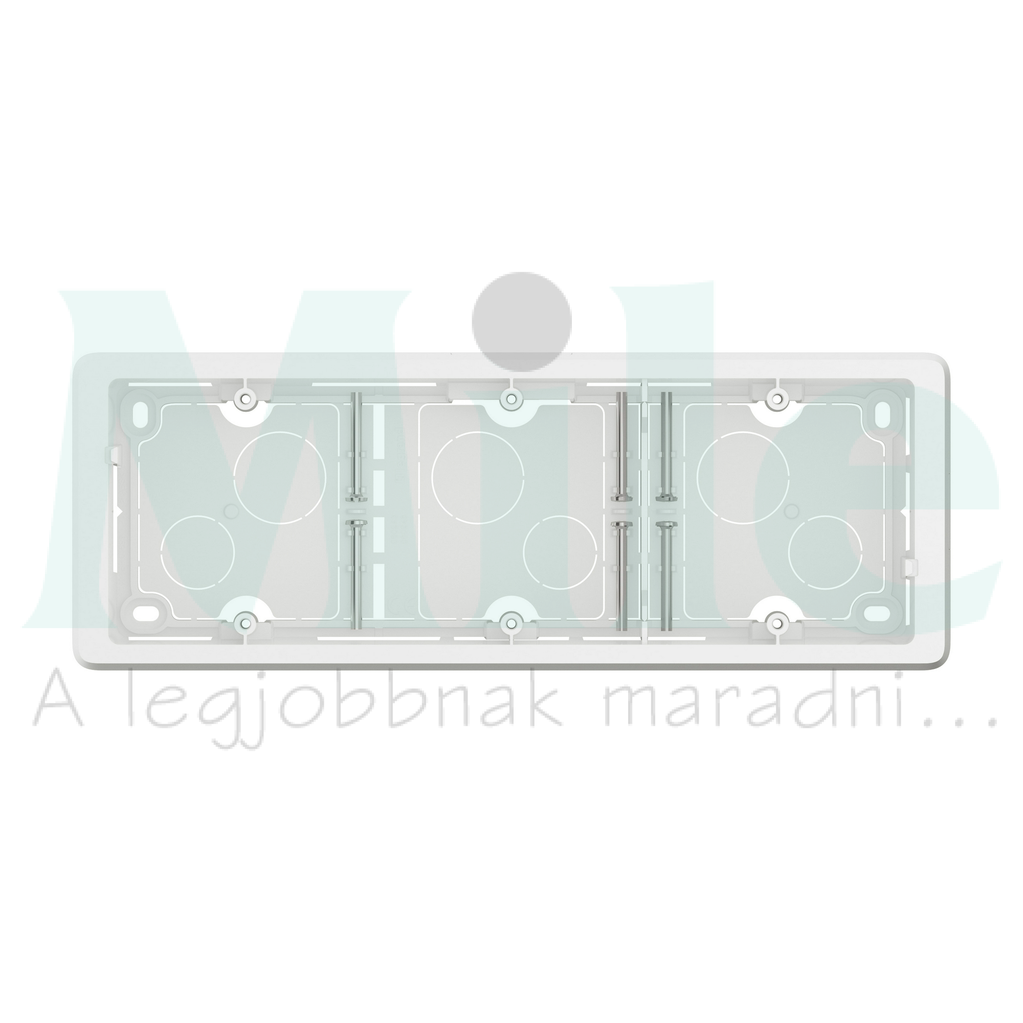 Céliane 3-as kiemelőkeret, fehér