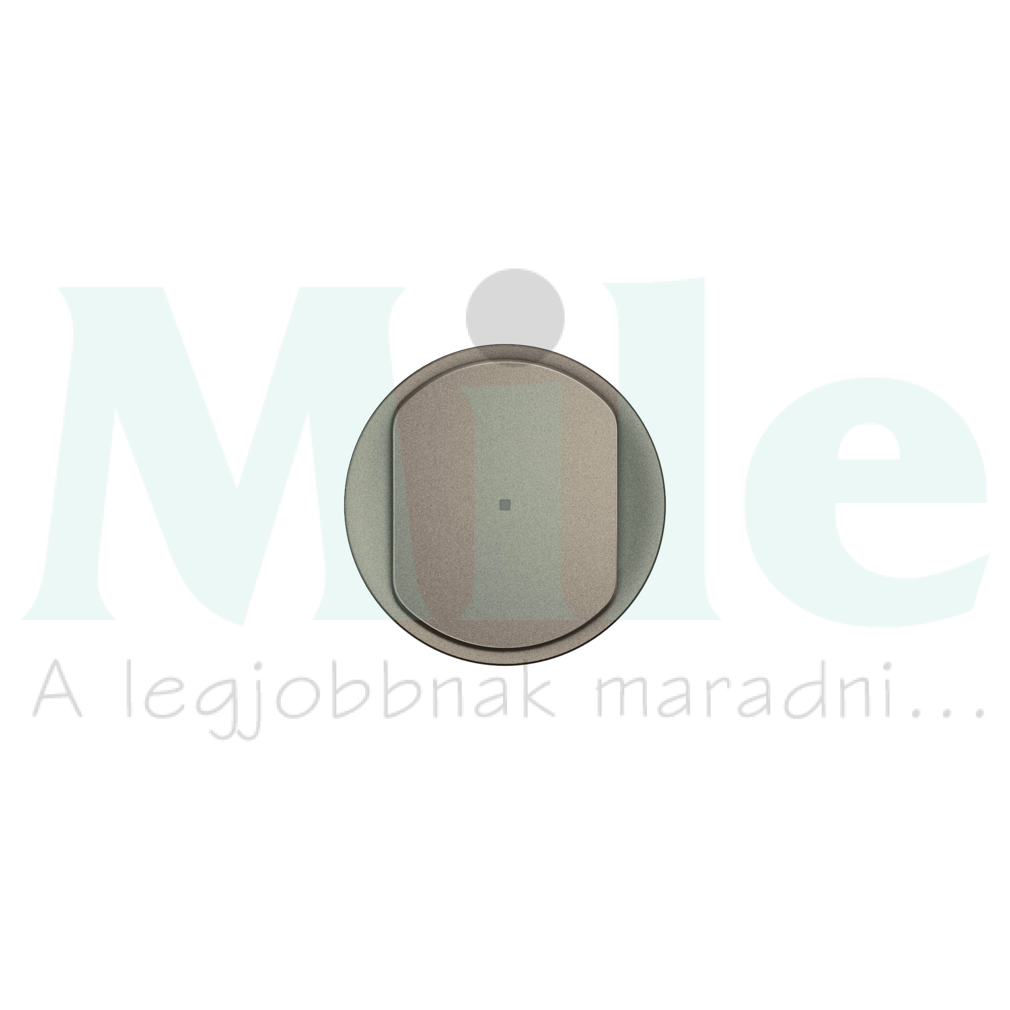 Céliane 3 vezetékes nyomógombos fényerőszabályzó LED 150W burkolat, titánium