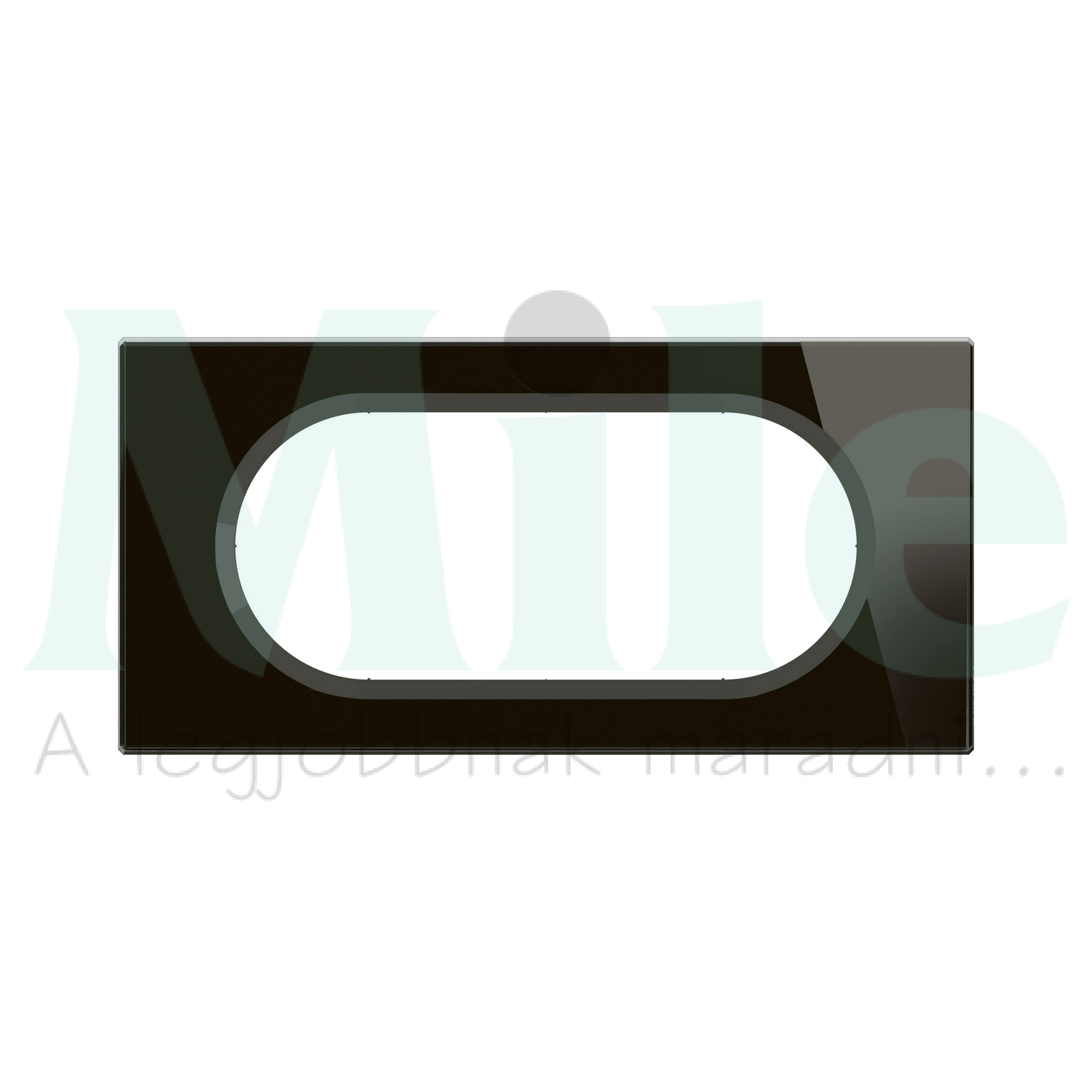 Céliane 4/5 modulos keret, onyx fekete üveg