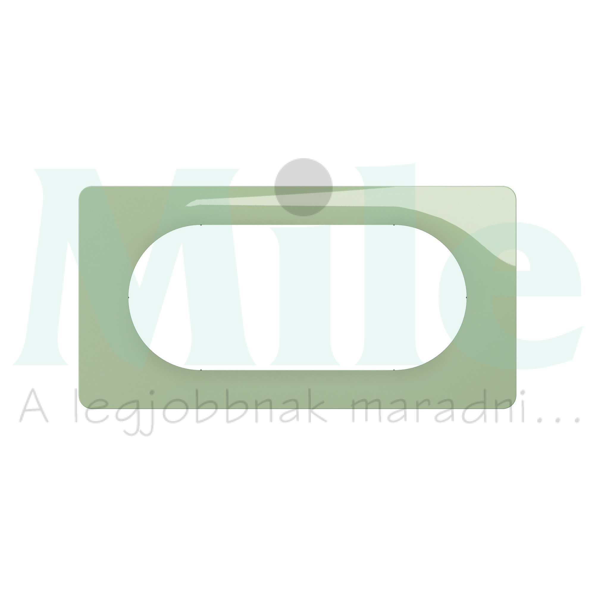 Céliane 4/5 modulos keret, szeladon zöld