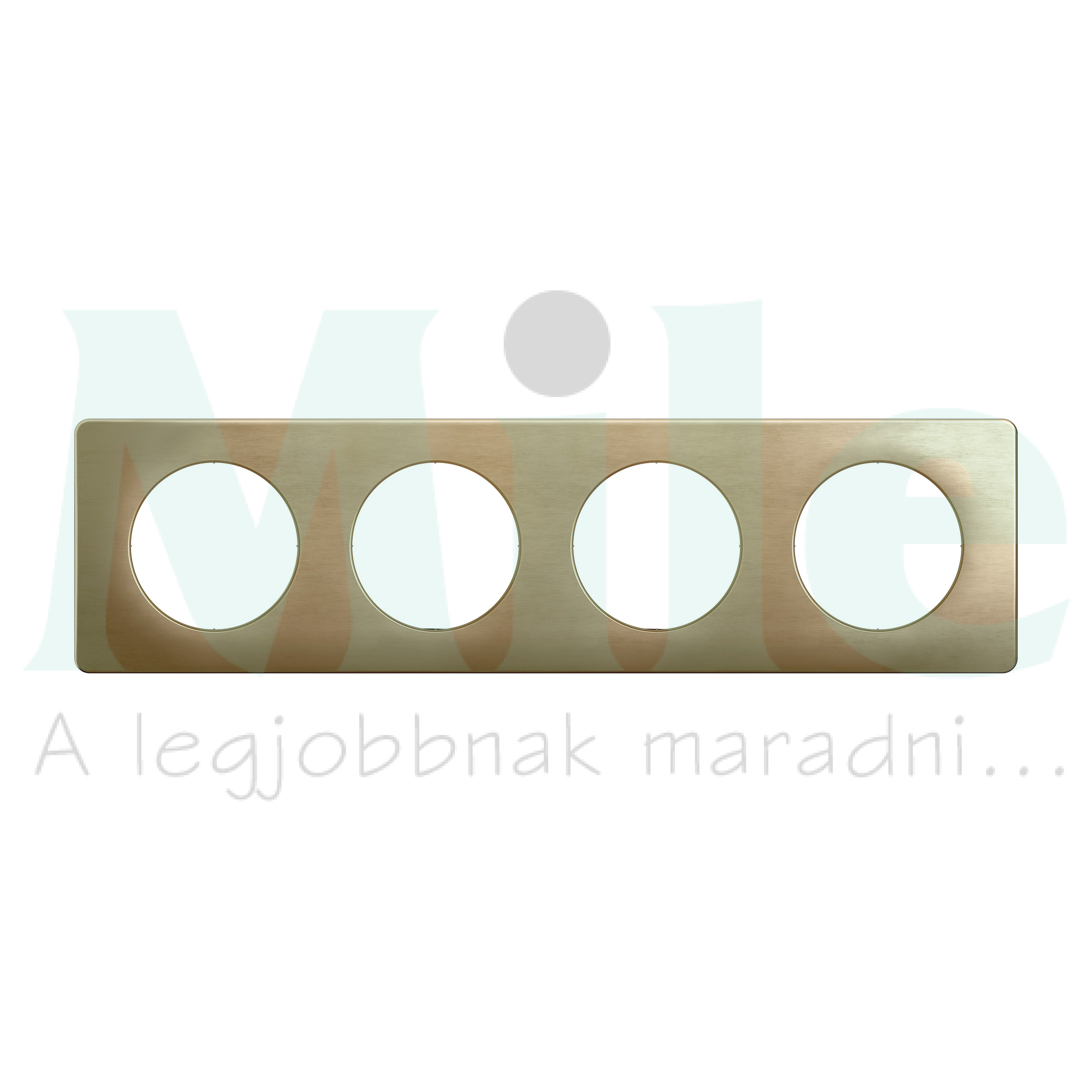 Céliane 4-es keret, selyemfényű bronz