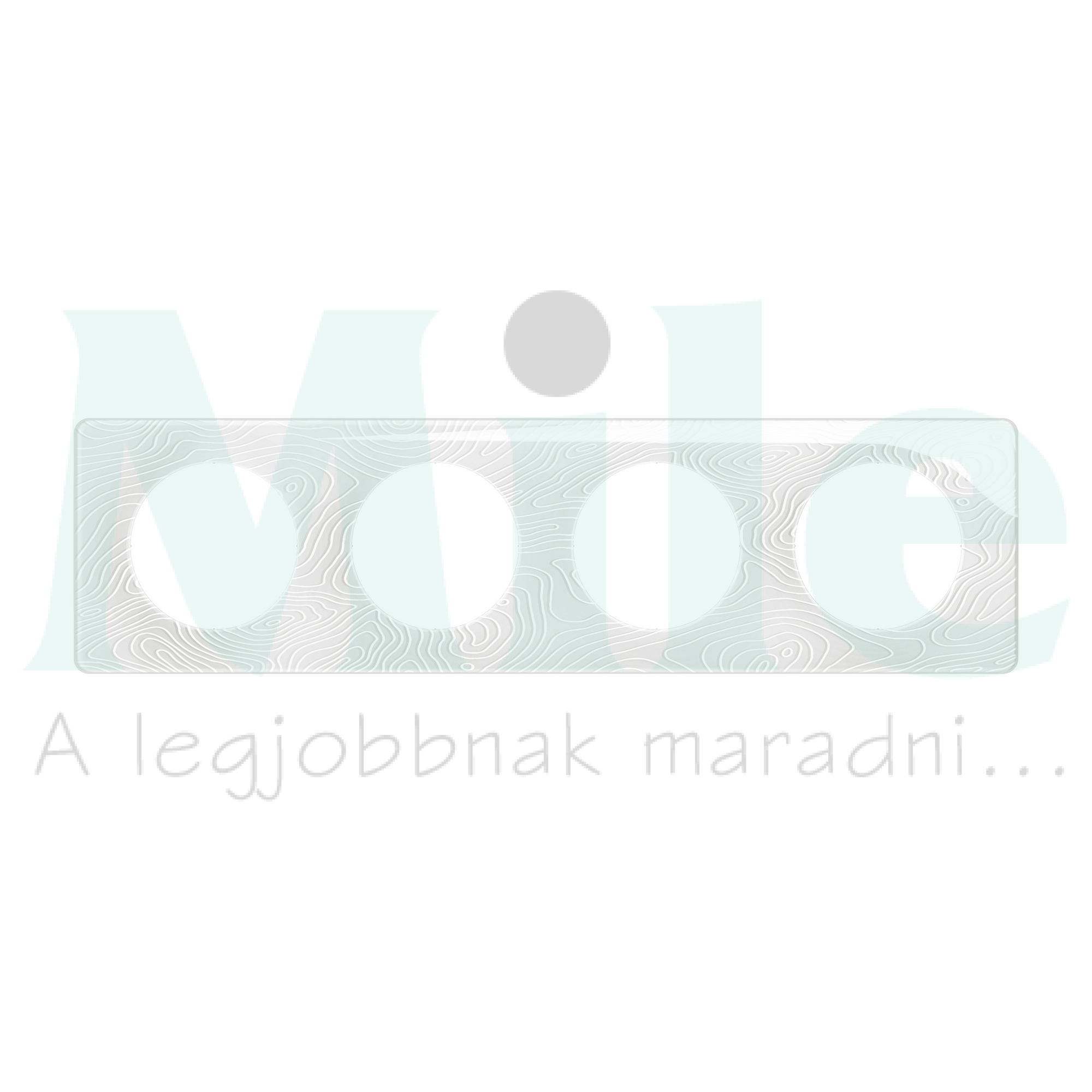 Céliane 4-es keret, strukturált fehér