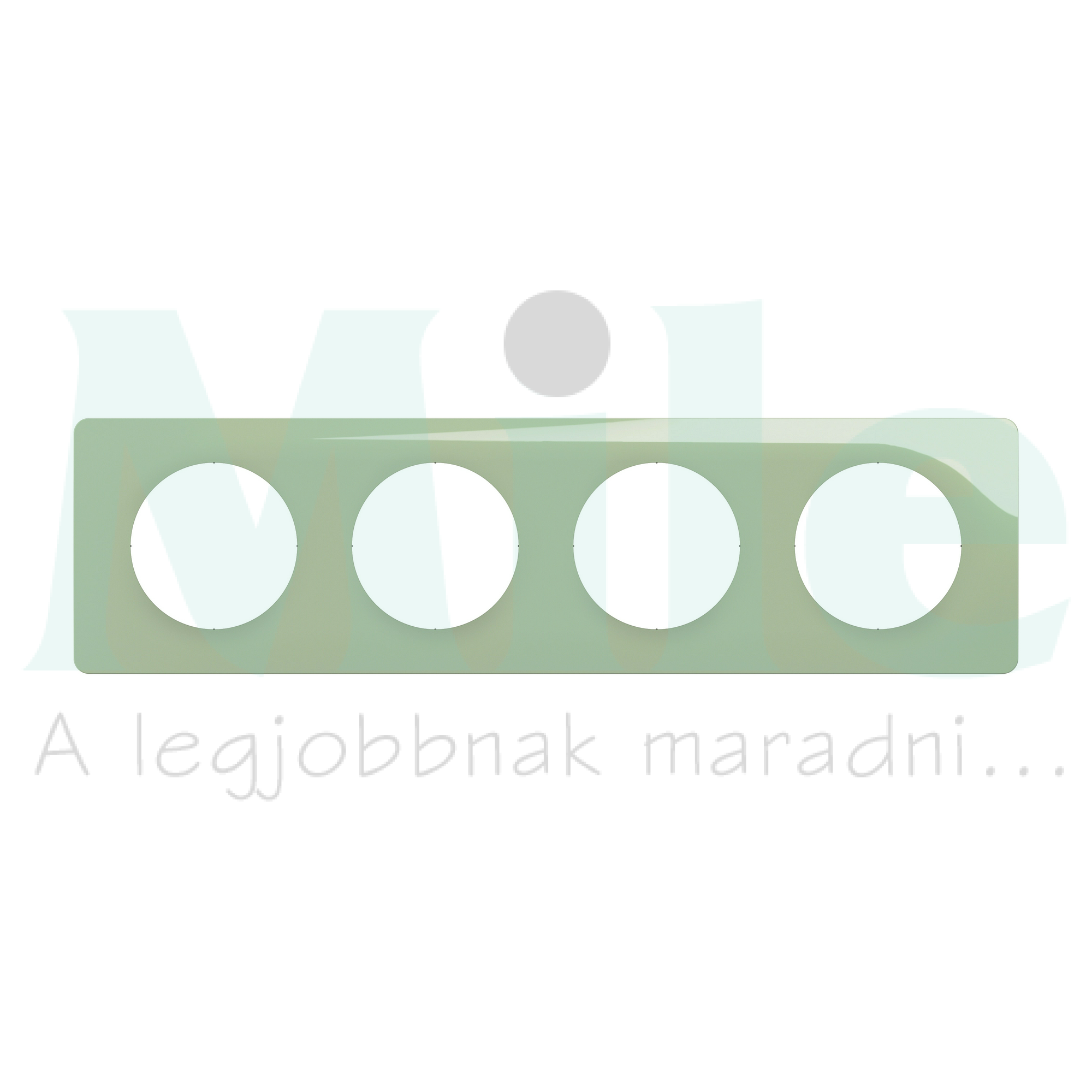 Céliane 4-es keret, szeladon zöld