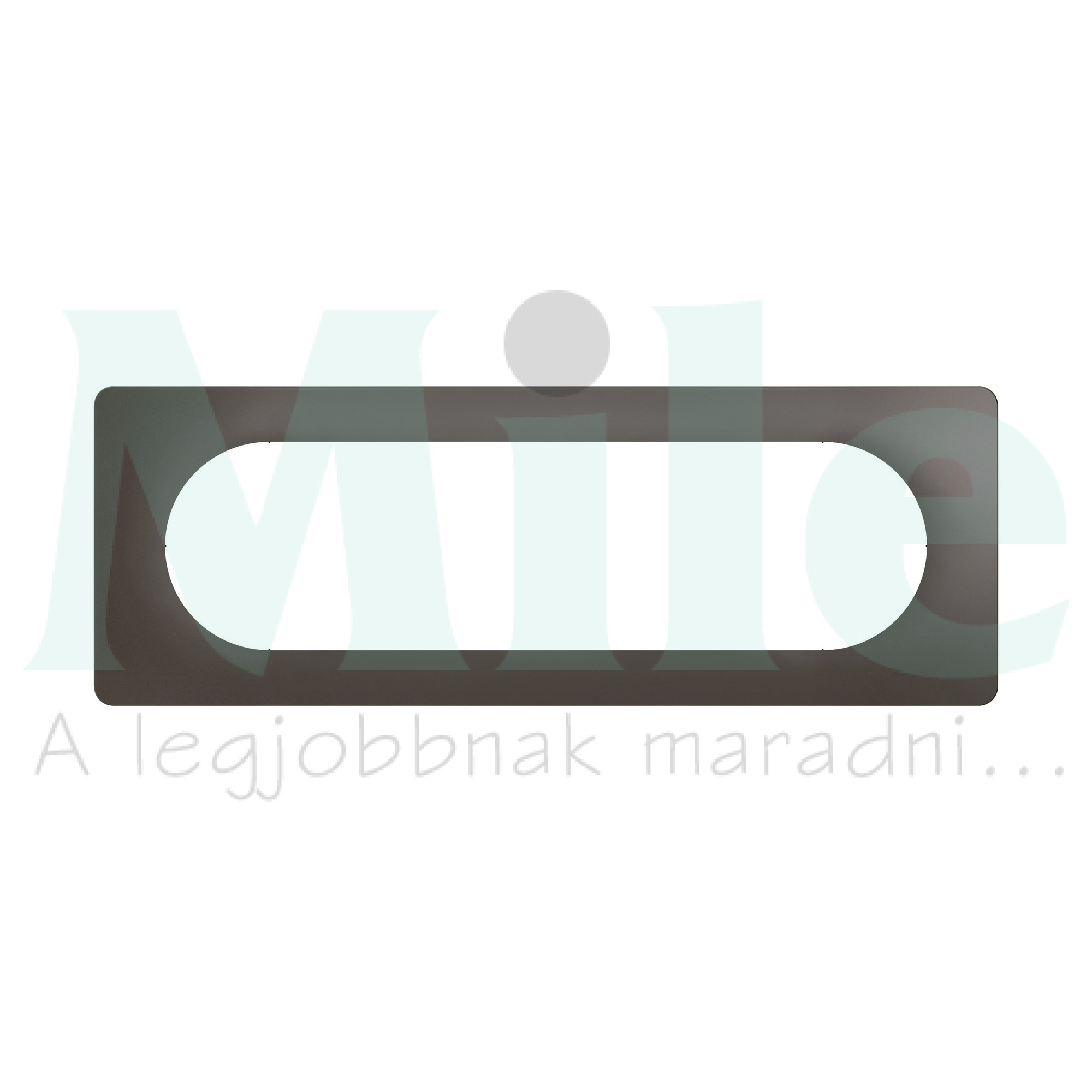 Céliane 6/8 modulos keret, hamuszürke